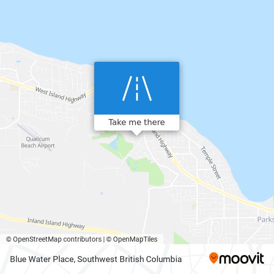 Blue Water Place map