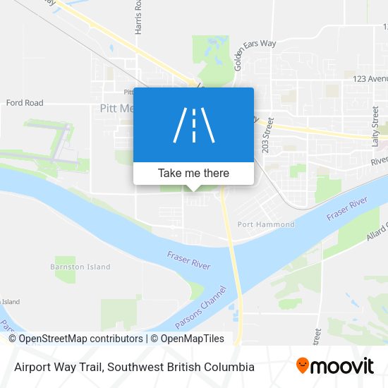 Airport Way Trail plan