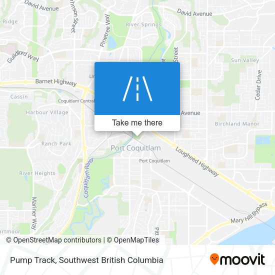 Pump Track map