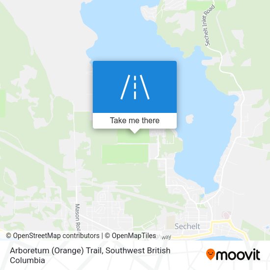 Arboretum (Orange) Trail map