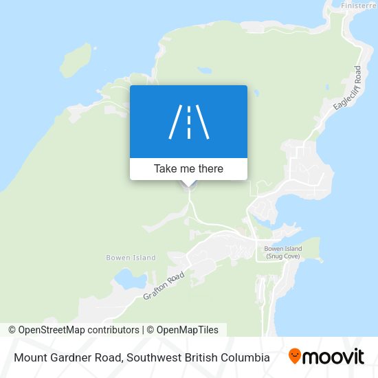 Mount Gardner Road plan