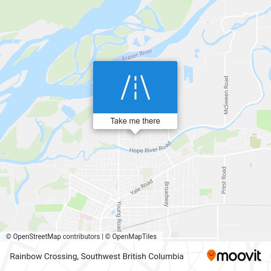 Rainbow Crossing plan