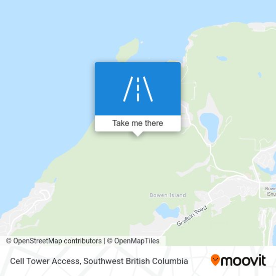 Cell Tower Access map