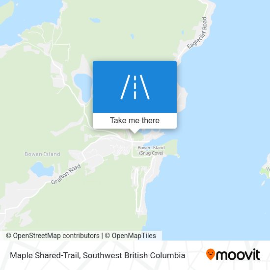 Maple Shared-Trail map