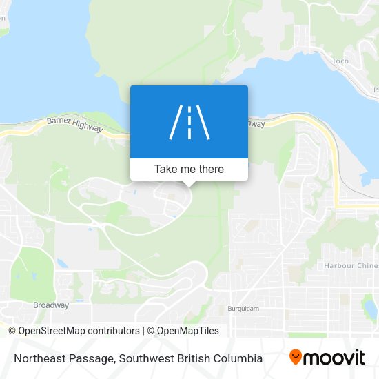 Northeast Passage map