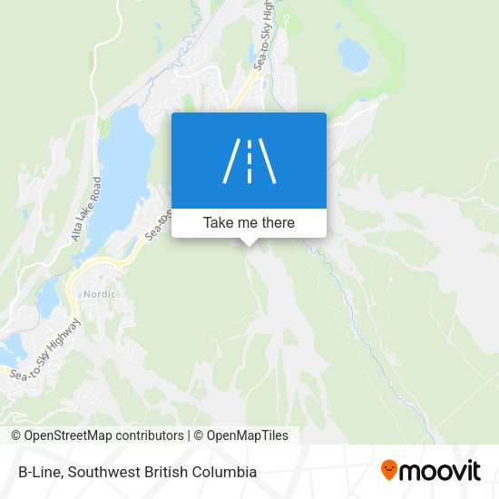 B-Line map
