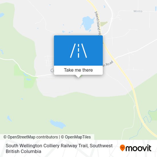 South Wellington Colliery Railway Trail map