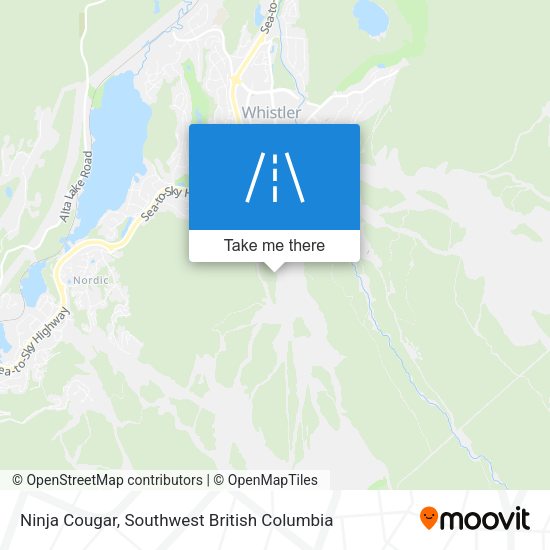 Ninja Cougar map