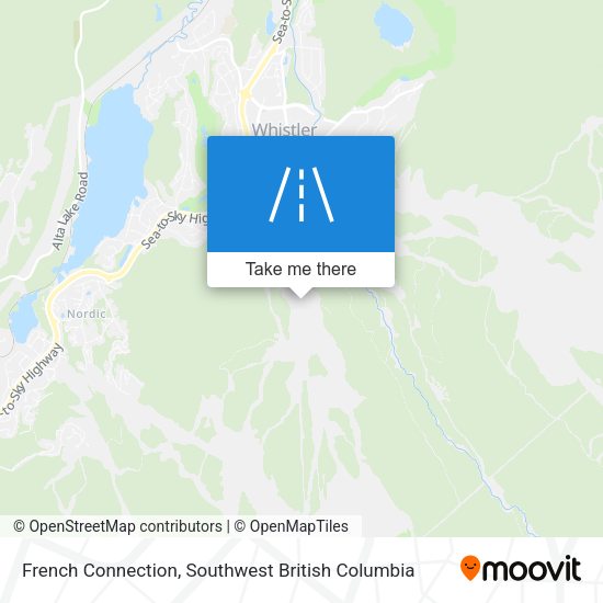 French Connection map