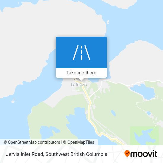 Jervis Inlet Road plan