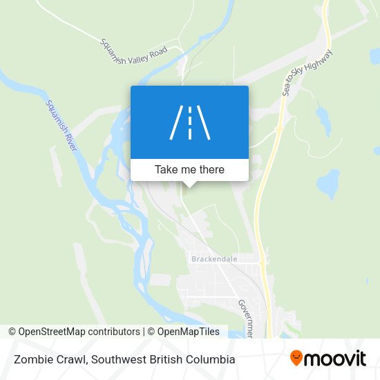 Zombie Crawl map