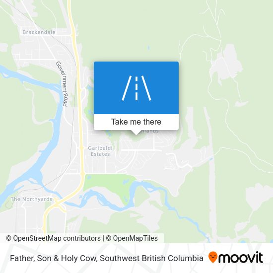 Father, Son & Holy Cow map