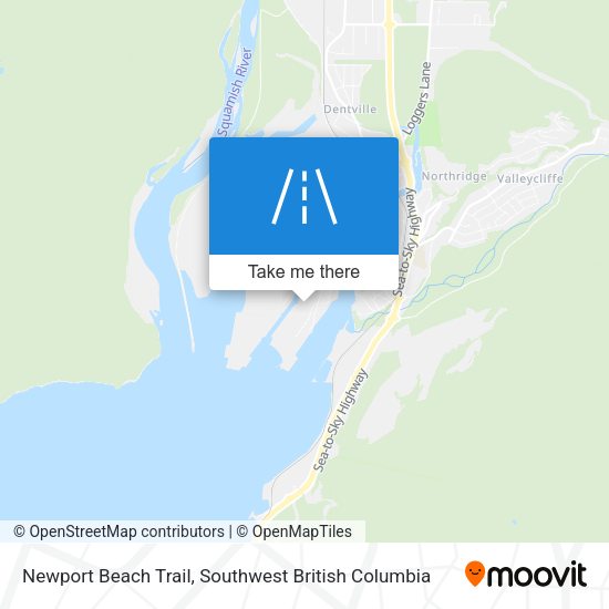 Newport Beach Trail map