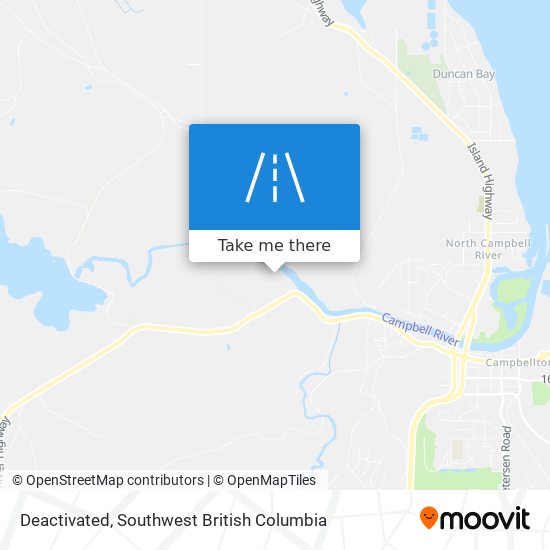 Deactivated map