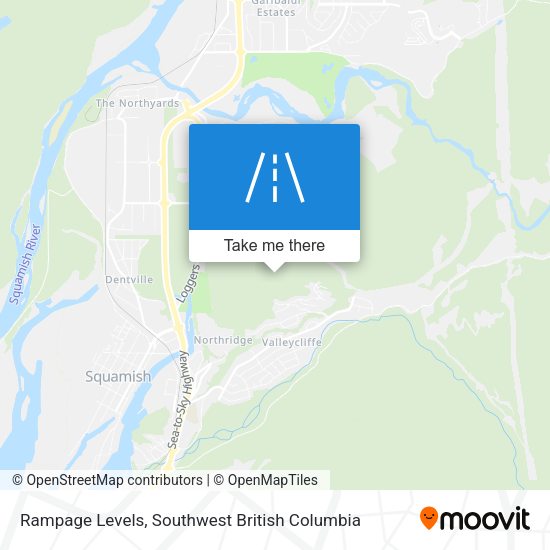 Rampage Levels map