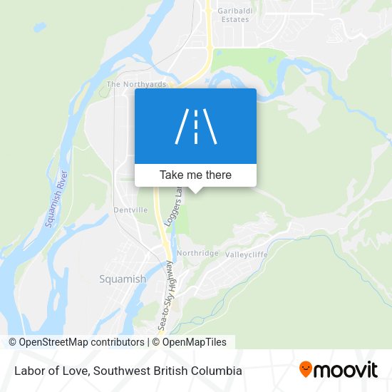 Labor of Love map