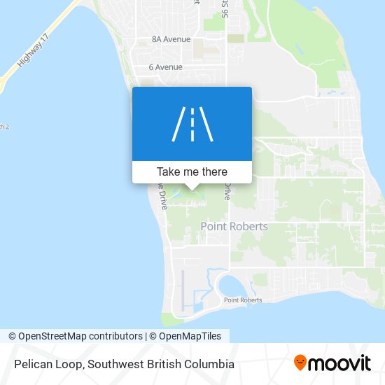 Pelican Loop map