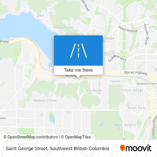 Saint George Street map