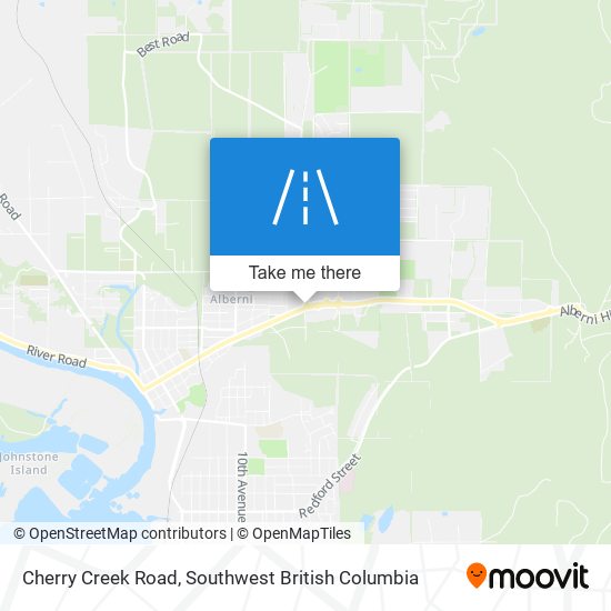 Cherry Creek Road map