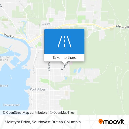 Mcintyre Drive map