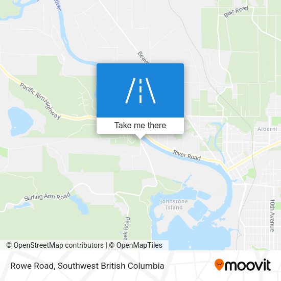 Rowe Road map