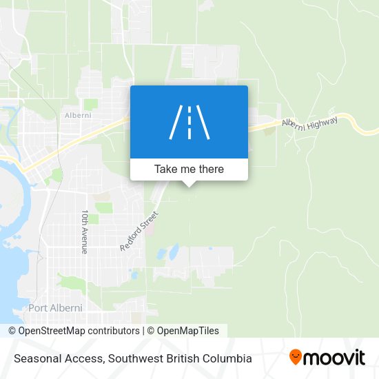 Seasonal Access map