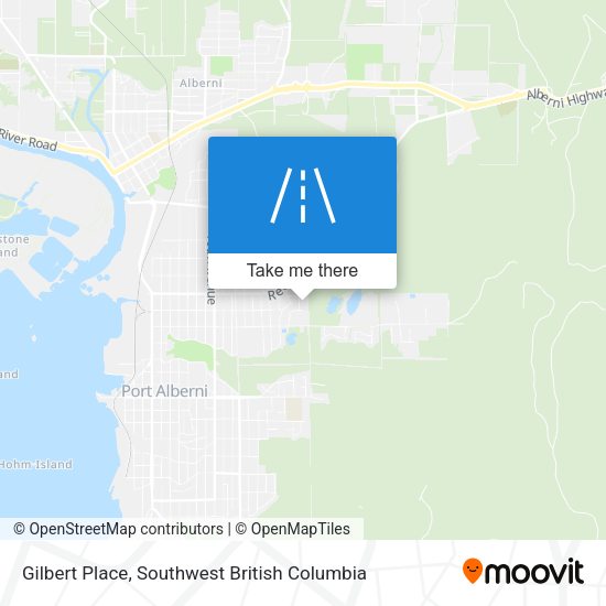 Gilbert Place map