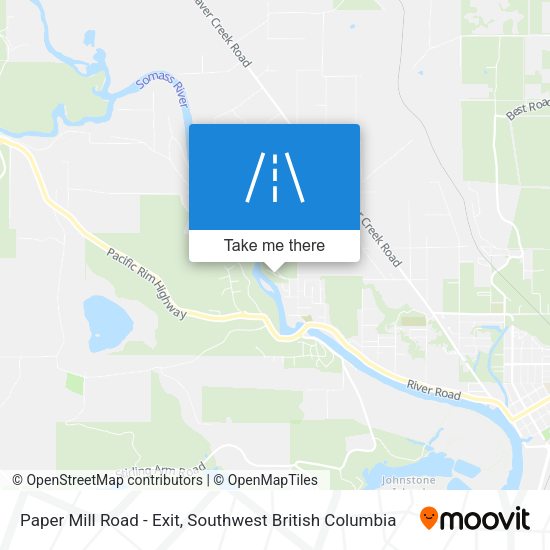 Paper Mill Road - Exit plan