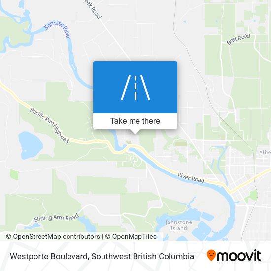 Westporte Boulevard map