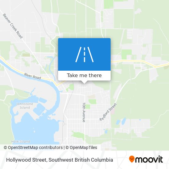 Hollywood Street plan