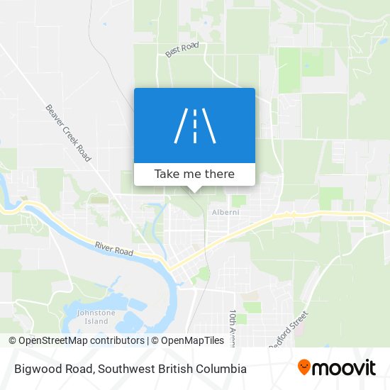 Bigwood Road map
