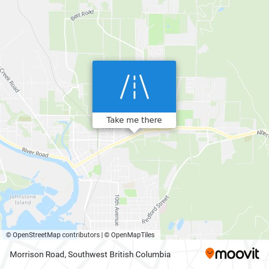 Morrison Road map