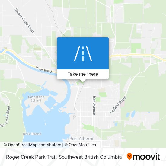 Roger Creek Park Trail plan