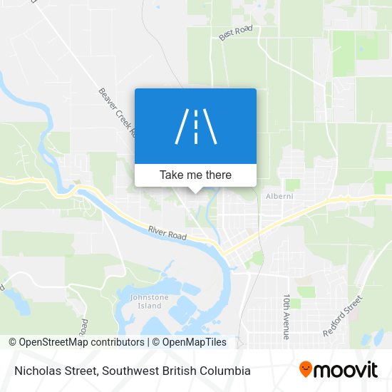 Nicholas Street map