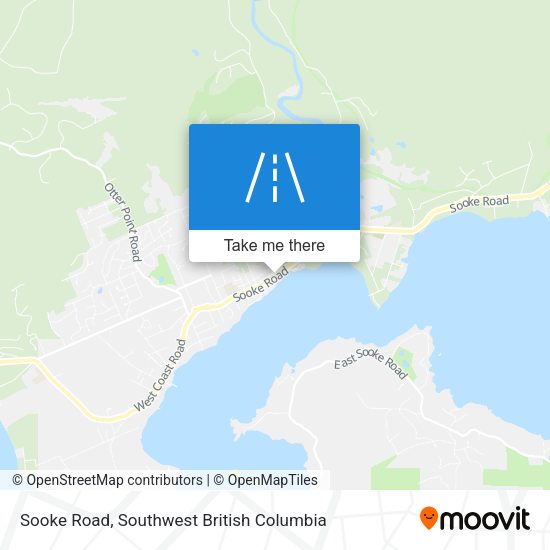 Sooke Road map