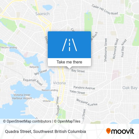 Quadra Street map