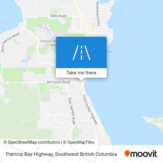 Patricia Bay Highway plan