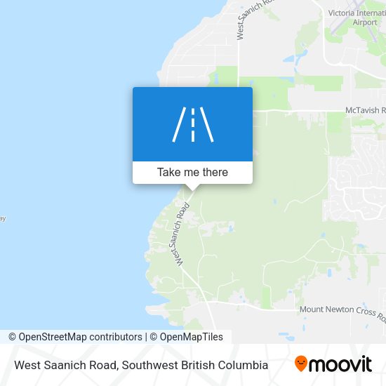 West Saanich Road plan