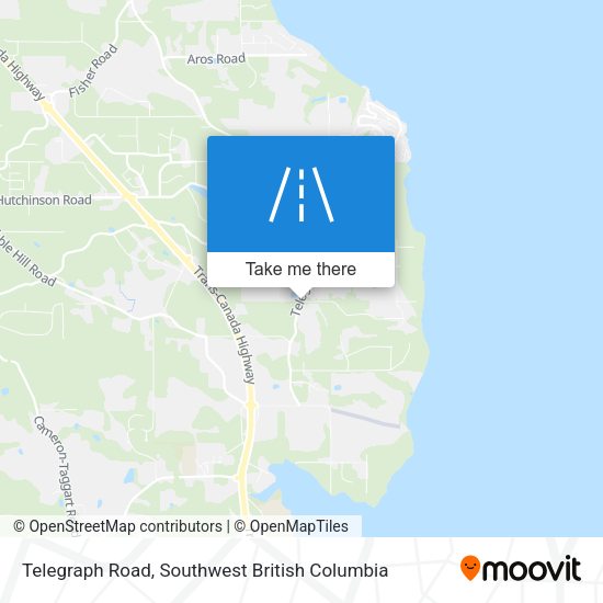 Telegraph Road map