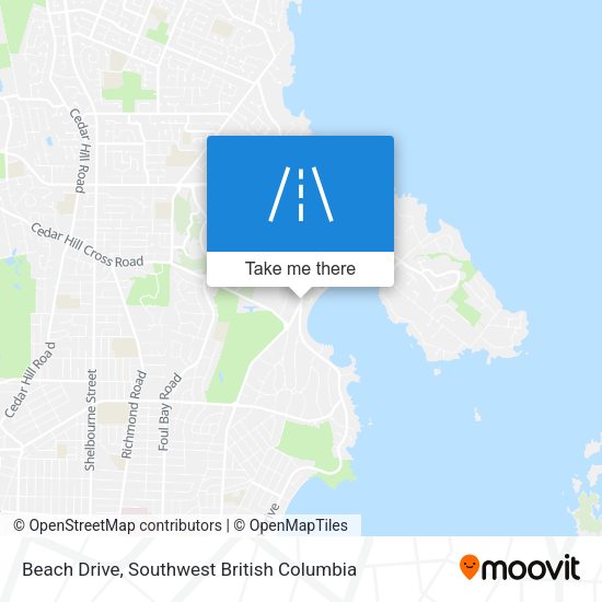 Beach Drive plan