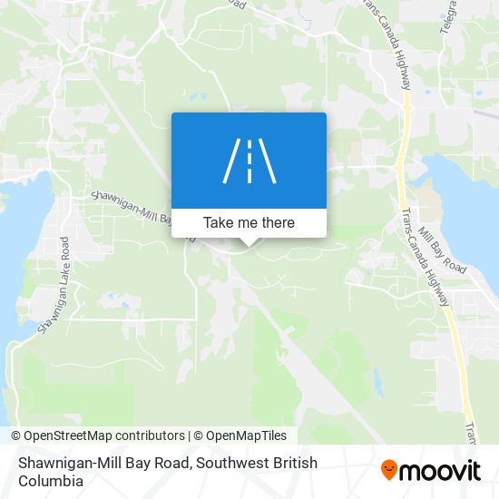 Shawnigan-Mill Bay Road plan