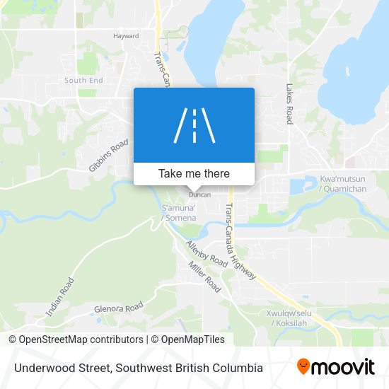 Underwood Street map
