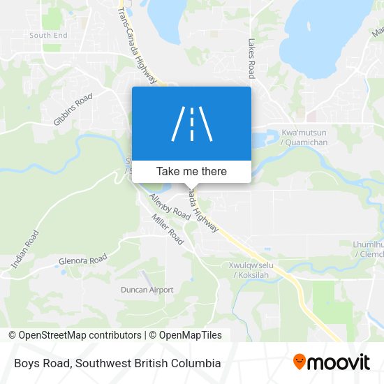Boys Road plan