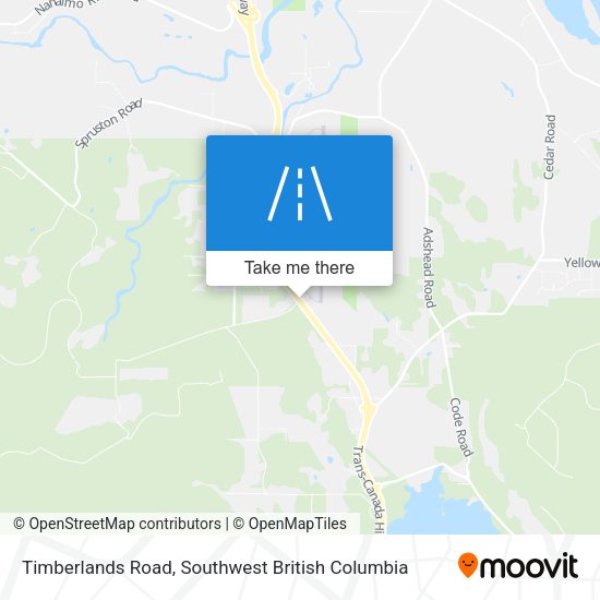 Timberlands Road map