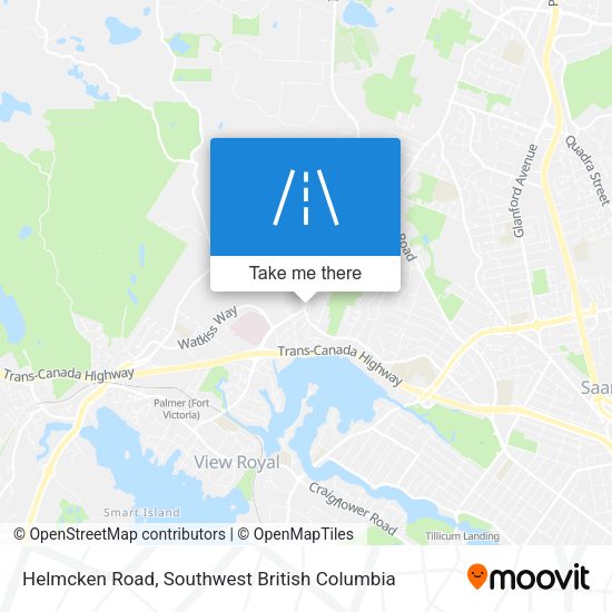 Helmcken Road map