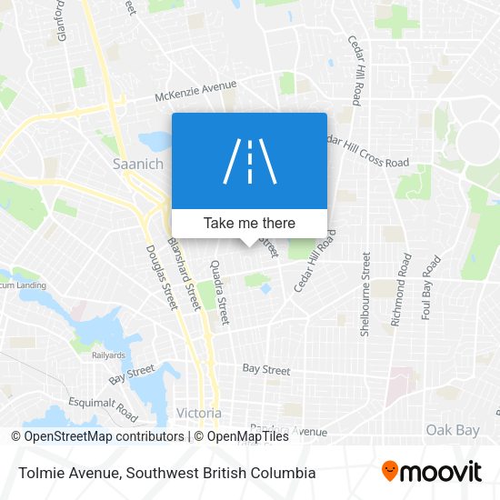 Tolmie Avenue plan