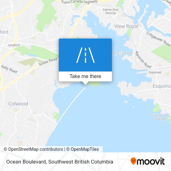 Ocean Boulevard map
