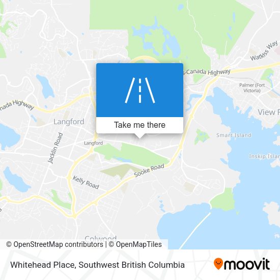 Whitehead Place map