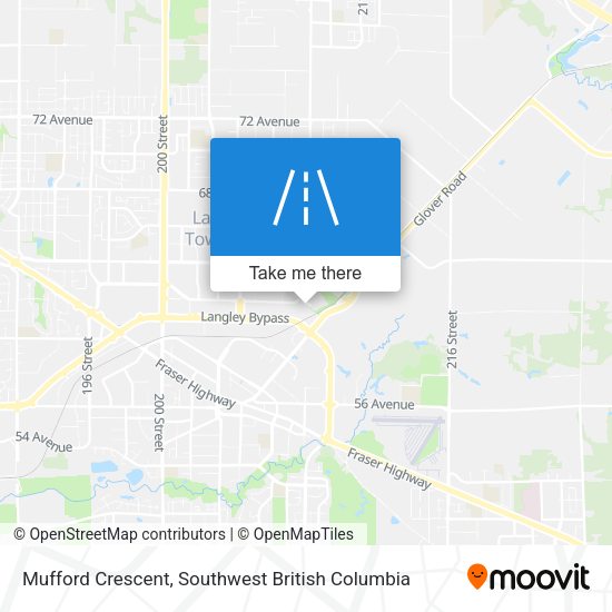 Mufford Crescent map
