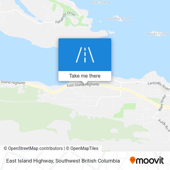 East Island Highway plan